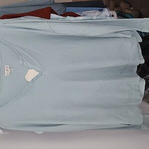 WONDERLY Light Green Women's Top Sz 1x